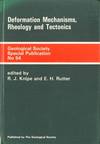Deformation Mechanisms: Rheology and Tectonics